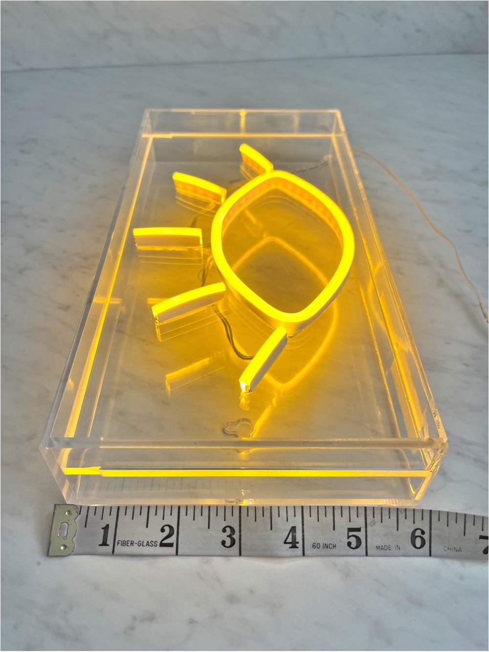 11.8" Eye Acrylic Box Pendant with USB
Power - Picture 6 of 10